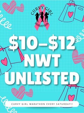 Curvy Girl Marathon NWT Unlisted!!